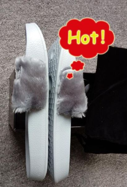 

rihanna leadcat fenty women slippers fashion slides 35-44 ..6, Black