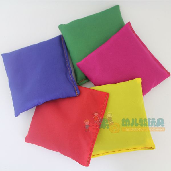 

children sandbags bean bag sandbags game children cassia seed square sensory integration