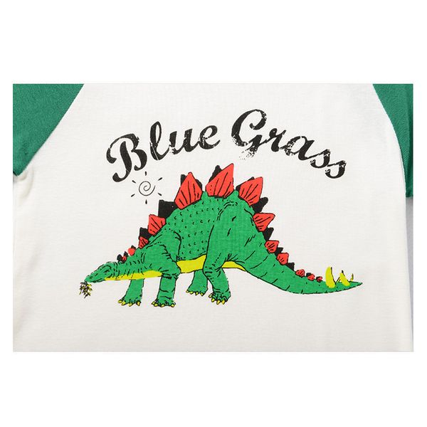 

boys dinosaur pajamas for 1-8 years kids animal sleepwear 100% cotton nightwear for baby girls children pyjamas pijamas, Blue;red
