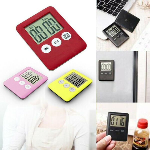 

professional precise digital wall clock bathroom kitchen waterproof shower timer