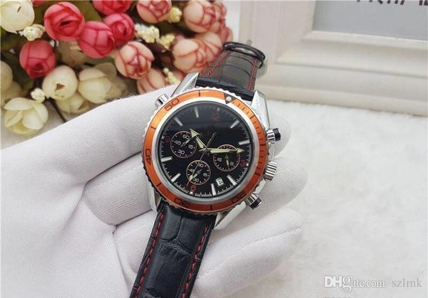 

все женщины subdials работы вахта mens нержавеющей стали кварцевые наручные часы секундомер часы лучшие relogies для мужчин relojes лучший п, Slivery;brown