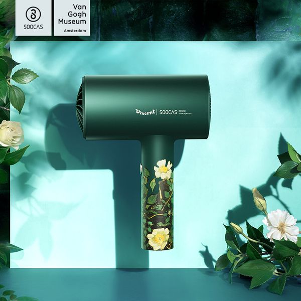 

soocas h3s professional negative ion hair dryer 1800w cold wind hair dryers diversion design aluminum alloy electric dryer