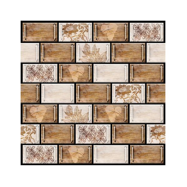 

3d grain brick wall stickers square mosaic stick tile diy arts crafts making home decoration material for crafts