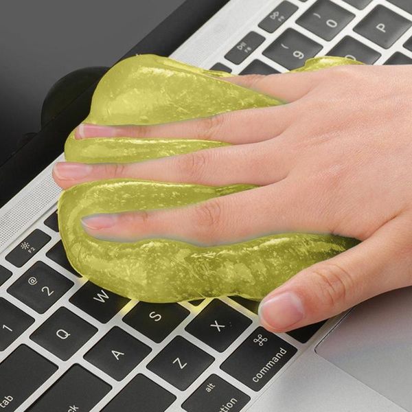 

universal car cleaning gel air vent outlet dashboard lapkeyboard cleaning glue tool dust cleaner