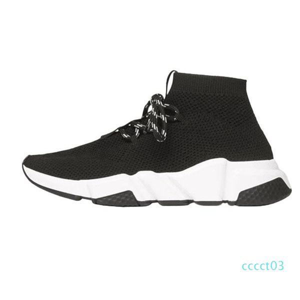 

2019 designer socks men women sneakers fashion shoes black white glitter flat mens trainers runner casual shoe size 36-45 ct03