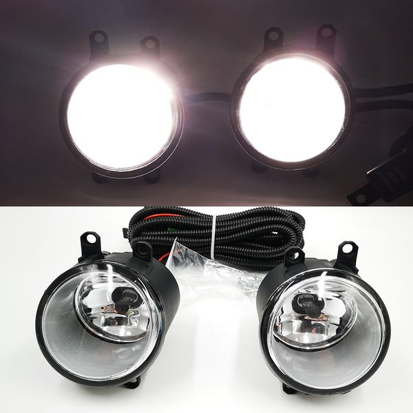 

2pcs for toyota corolla verso camry rav 4 yaris verso s avensis fog lights assembly 4000lm 55w 4300k halogen fog lights