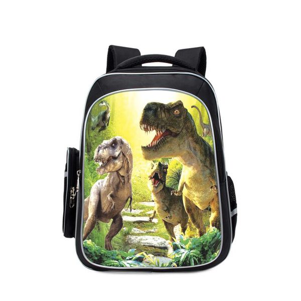 

orthopedic backpacks 3d cartoon dinosaur children school bag kids backpack for boys girls child book bags grade 1-3
