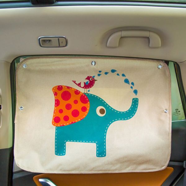 

car styling car windshield sun shade curtains cute cartoon rear side window sunshade protect window curtains
