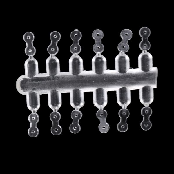 

10pcs/lot carp fishing boilie inserts hair rig fishing bait double ring clear sers carp fishing tackle hair s