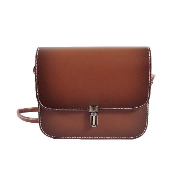 

women lady leather retro satchel handbag shoulder tote messenger bag crossbody bags bolso de las seÃ±oras