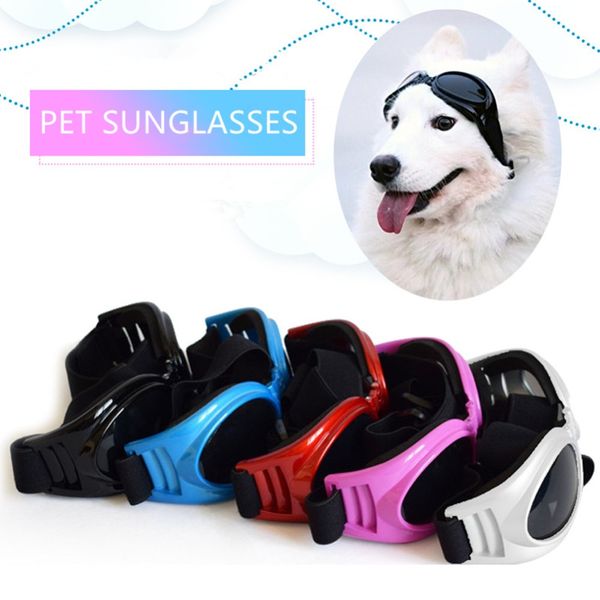 

nicrew new attractive pet dog sunglasses multi-color fashionable water-proof boom pet dog cool sunglasses puppy sunglasses