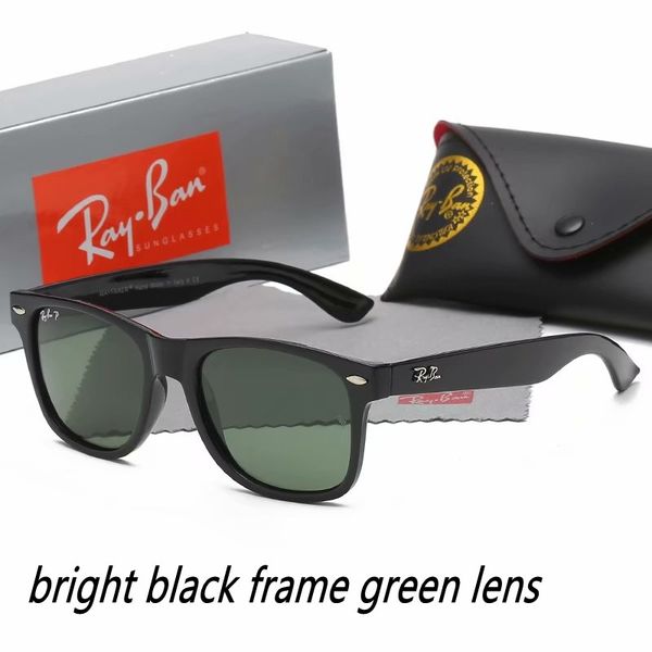 

2020 новые солнцезащитные очки Ray Vintage Pilot Brand Sun Glasses Band Polarized UV400 Bans Мужчины Женщины Бен солнцезащитные очки с коробкой и футляром #P140