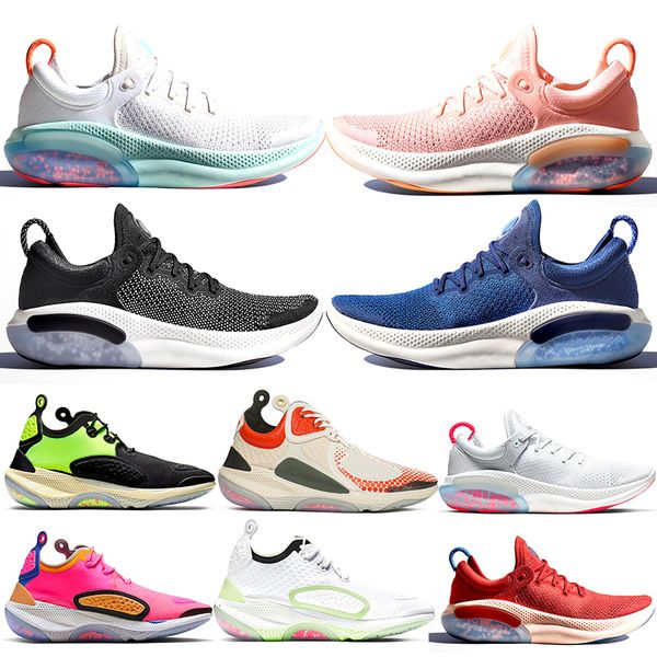 

2020 new joyride run fk knit running shoes for men white sail black orange university red blue volt mens trainers sneakers