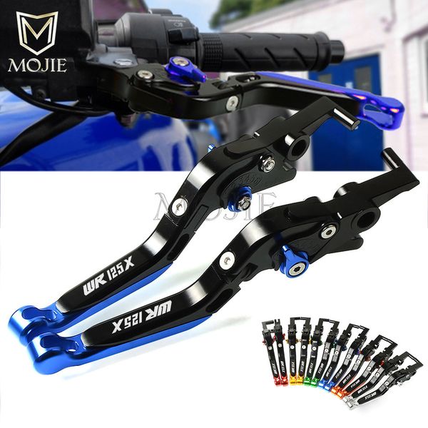 

for yamaha wr125x wr 125 wr125 x 2012-2016 2013 2014 2015 cnc motorcycle folding extendable adjustable brake clutch levers set