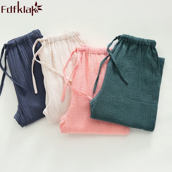 

fdfklak new couple pijama pants womens lounge pants spring summer pyjama woman sleep bottoms pyjama trousers women -xxl, Black;red