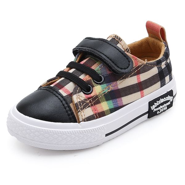 

fall-style baby canvas shoes for boys and girls aged 1-2-3 with soft soles