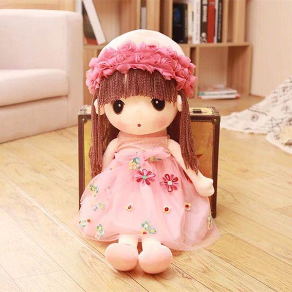 

Cute phil doll plu h toy little girl doll birthday gift leeping pillow holiday gift cute dummy girl doll