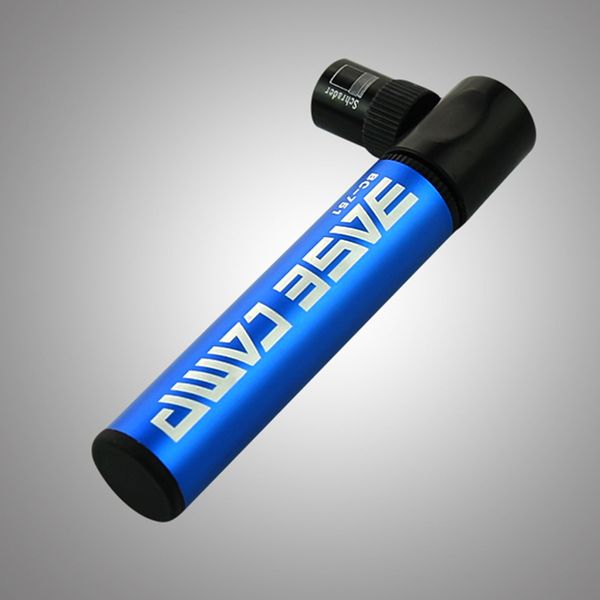 

high pressure inflator bicycle ball cycling mountain bike tire air pump portable