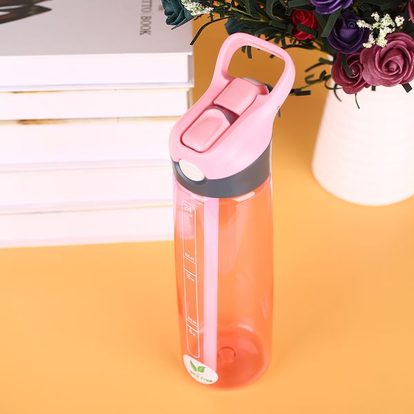 

bicycle water bottle cycling equipment with straw bike multicolor camping