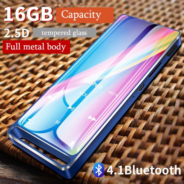 

mahdi m210 16gb luetooth mp3 player pedometer sports cnc metal lossless hifi fever music player portable player fm radio