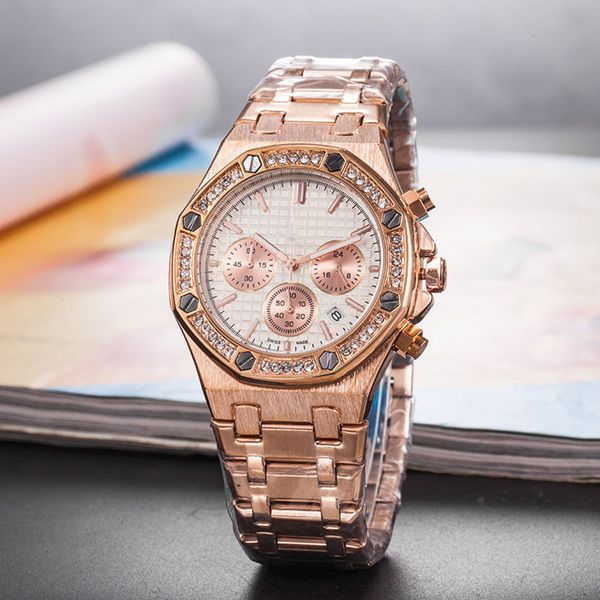 

Продвижение Мужские Часы Из Нержавеющей Стали Автоматические Дата Роскошные Час