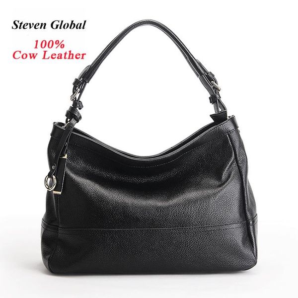 

women's soft leather handbag women shoulder bag shopper tote bucket bag fashion women's handbags 2019 new