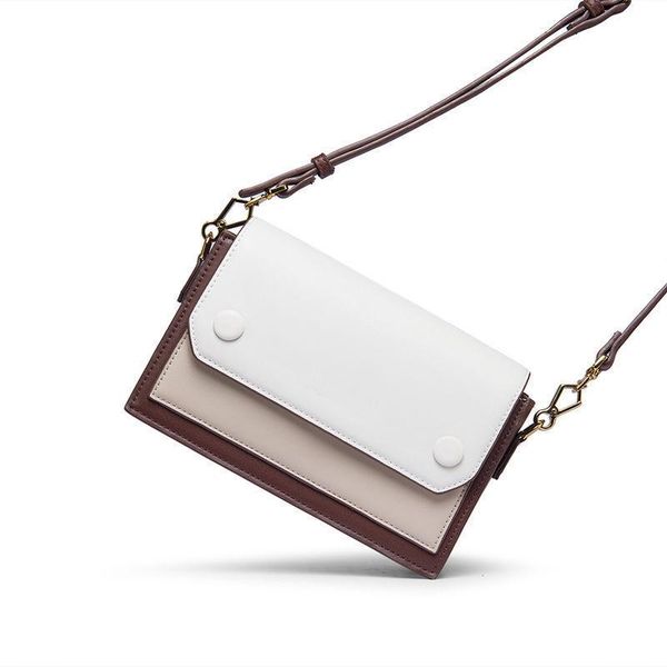 

belle2019 leather genuine doug bag leisure time single shoulder woman postman commute package trill small ck