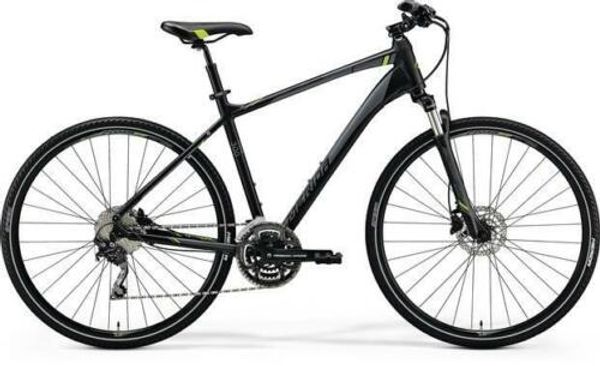 

Merida 2019 Crossway 300 размер L 55 см черный треккинг городской фитнес гравийный велосипед