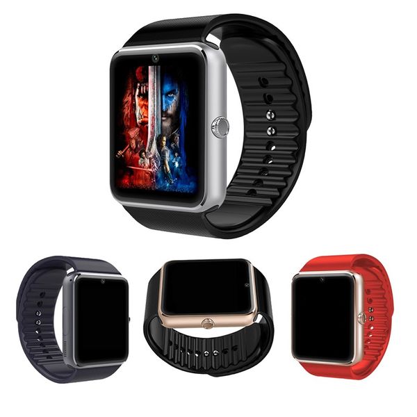 

gt08 bluetooth smart watch with sim card health watchs for android samsung iphone smartphones bracelet smartwatch