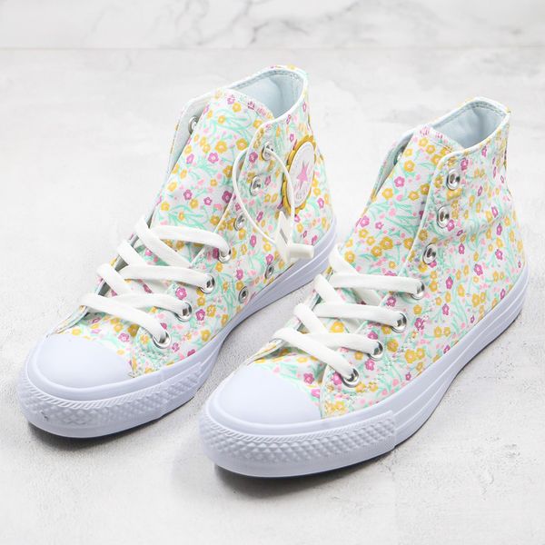 

new golf le fleur x chuck 70 floral flames hi men women star skateborad shoes fashion glf 1970 high pink canvas sneaker 36-44