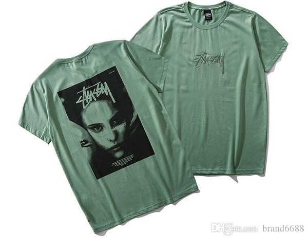 

весна лето 2018 европа италия приглашение высокое качество maison футболка мода мужчины женщины футболка повседневная хлопок футболка топ, White