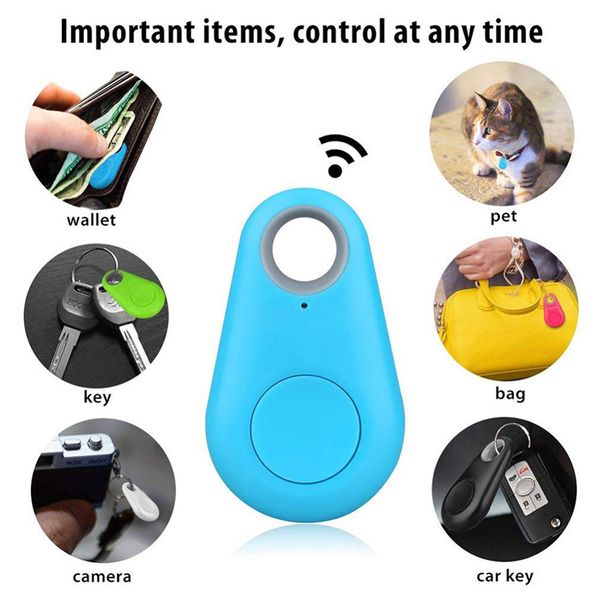 

pets smart mini gps tracker anti-lost waterproof bluetooth tracer for pet dog cat keys wallet bag kids trackers finder equipment