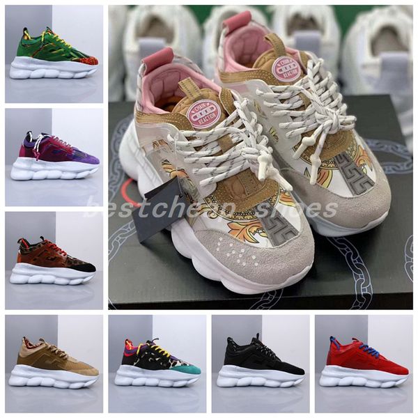 

СЕТЬ РЕАКЦИИ Любовь кроссовки женщины мужчины красный черный GHT вес цепи связаны