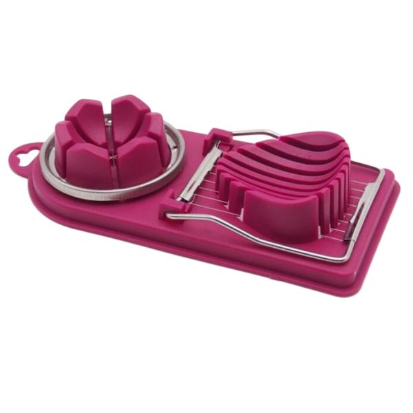 

egg slicer strawberry cutter breakfast salad cooking kitchen tool