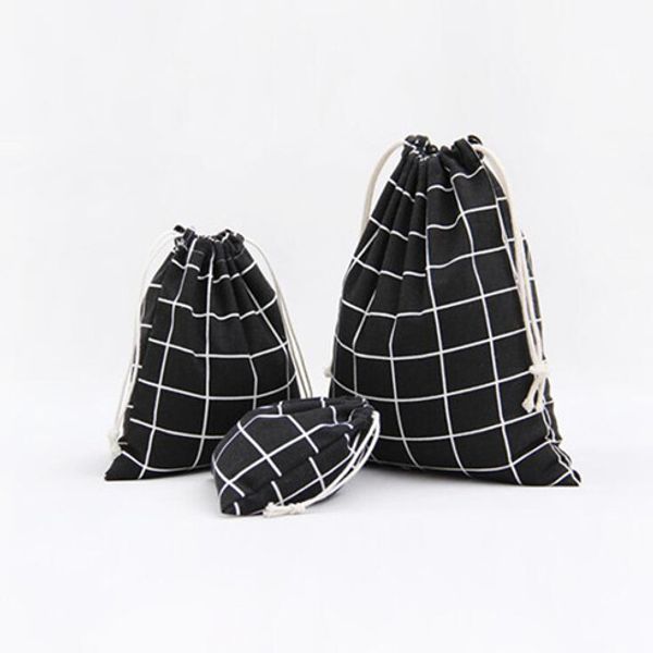 

xmas candy tea bag christmas gift package cotton linen drawstring bundle bags gift wrap storage bag christmas decorations lxl679q, Silver