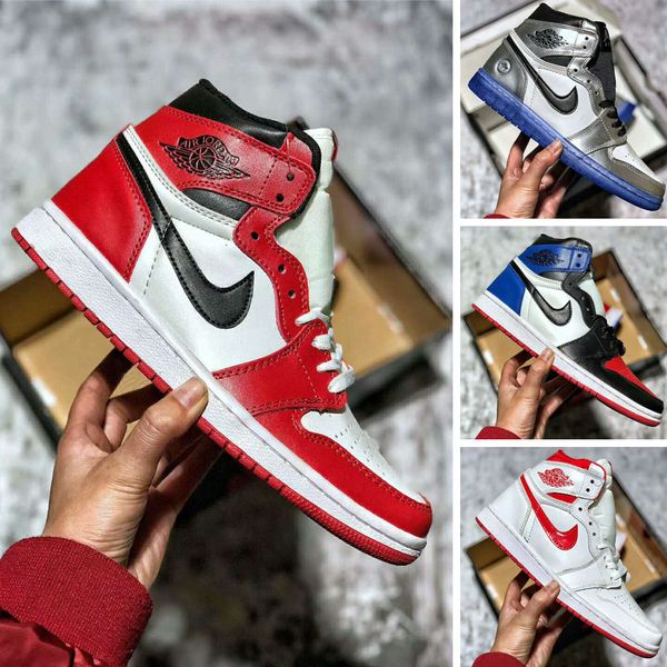 

Luxury Designers sports sneakers for men women fashion classic AirJ1 Basketball Shoes Leather casual running shoes without box size 36-44
