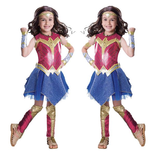 Kinder Performance Kostüme Deluxe Kind Dawn Of Justice Wonder Woman Kostüm Halloween Kostüme