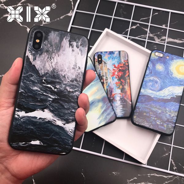 

xix для funda iphone 11 pro case 5 5s 6 6s 7 8 plus x xs макс ван гог для крышки iphone 7 case soft tpu для iphone xr case