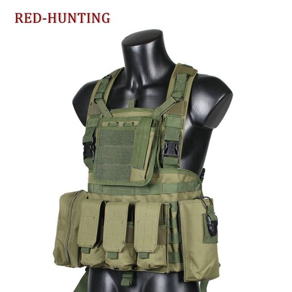 

tactical vest wargame body molle vest hunting cs outdoor jungle equipment tactical rrv, Camo