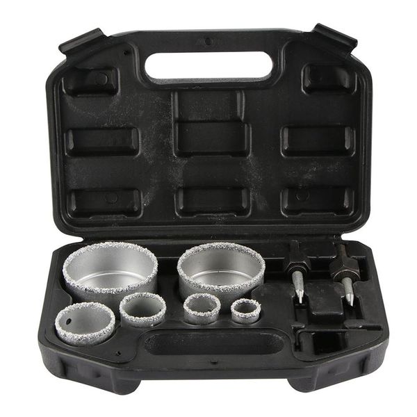 

9pcs/set 22mm 28mm 35mm 44mm 67mm 73mm for tile ceramic marble glass diamond coated hole saw drill bit tool set
