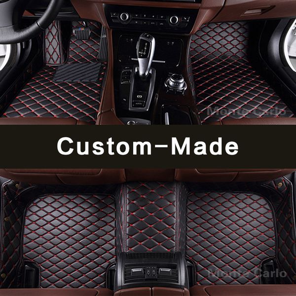 

customized car floor mats specially for vw multivan caravelle t5 t6 t3d car styling carpet rugs (2003