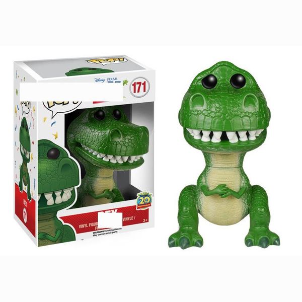 

cute funko pop brand new 3 rex 171# vinyl action figures collection model toys brand for kids xmas gift