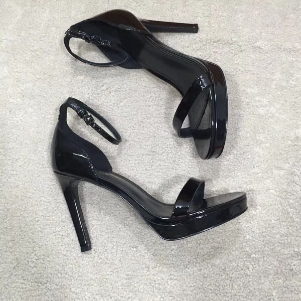 

2020 fashion luxury designer women shoes high heels sandals scarpe firmate chaussures womens sandale designer sandals size 35-41 -176, Black