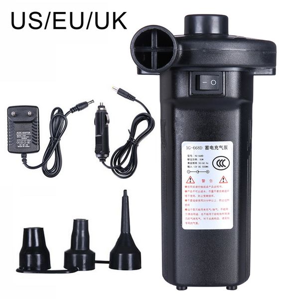 

electric quick-fill air pump air mattress pump for inflatable blow up pool raft bed boat toy 1set