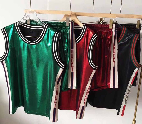 

Италия новый с коротким рукавом костюм золочение полиэфирного волокна спортивна