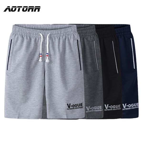 

2020 твердые мужские шорты летняя тренировка короткие sweatpants фитнес мужской спортивной стволы мужчины сыпучие дышащий пляж шорты хлопок, White;black