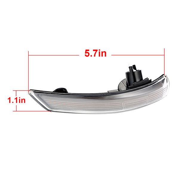 

auto side mirror indicator turn signal lights 8-30v replacement for focus