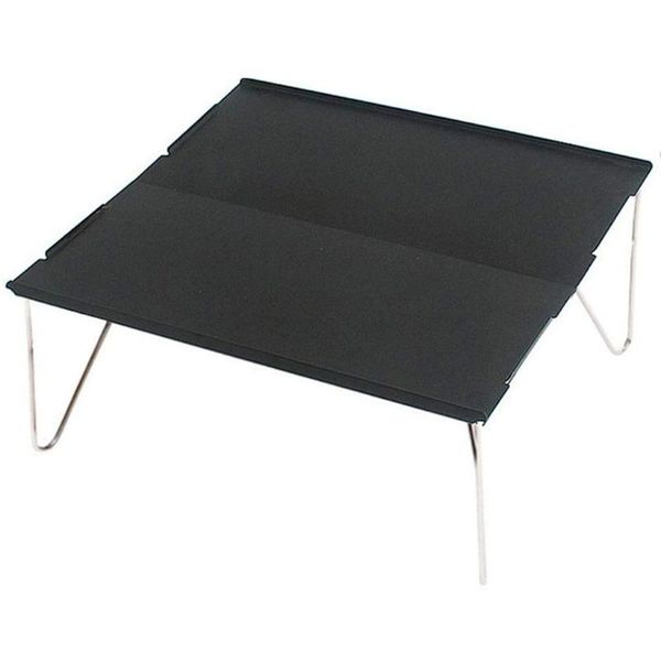 

portable foldable table camping outdoor furniture bed tables picnic aluminium alloy durable folding desk barbecue mini plate#yl5