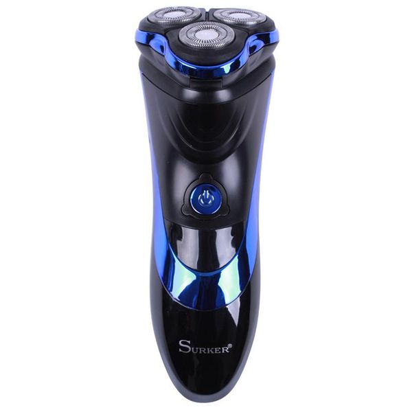 

surker sk-319 powerful rotary electric shaver male face electric razor for men rechargeable beard shaving machine wet dry trav