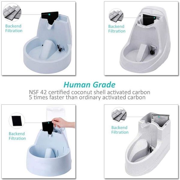 

activated carbon pet fountain filters replacement for drinkwell automatic pet fountain cat water fountain dog water dispenser